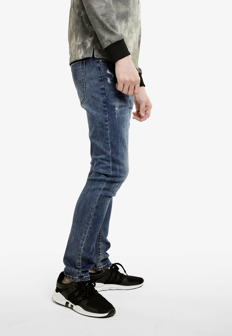 Cheetah Denim Jeans 110620