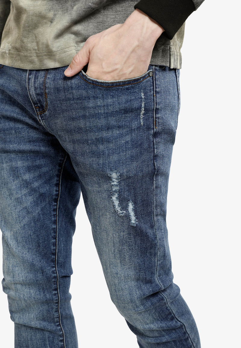 Cheetah Denim Jeans 110620