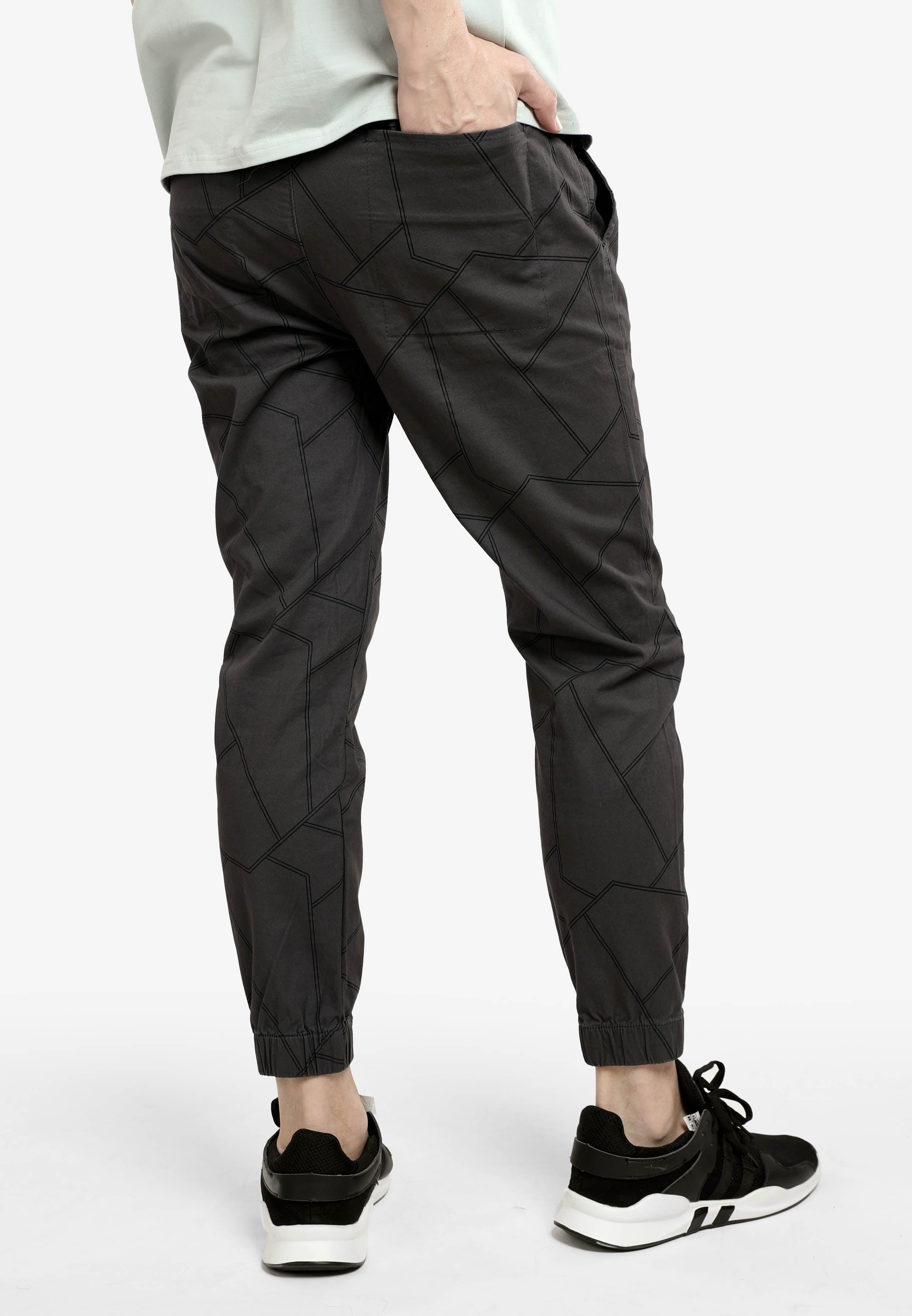 Cheetah Slim Fit Cotton Blend Outdoor Jogger Pants MD2- 110622