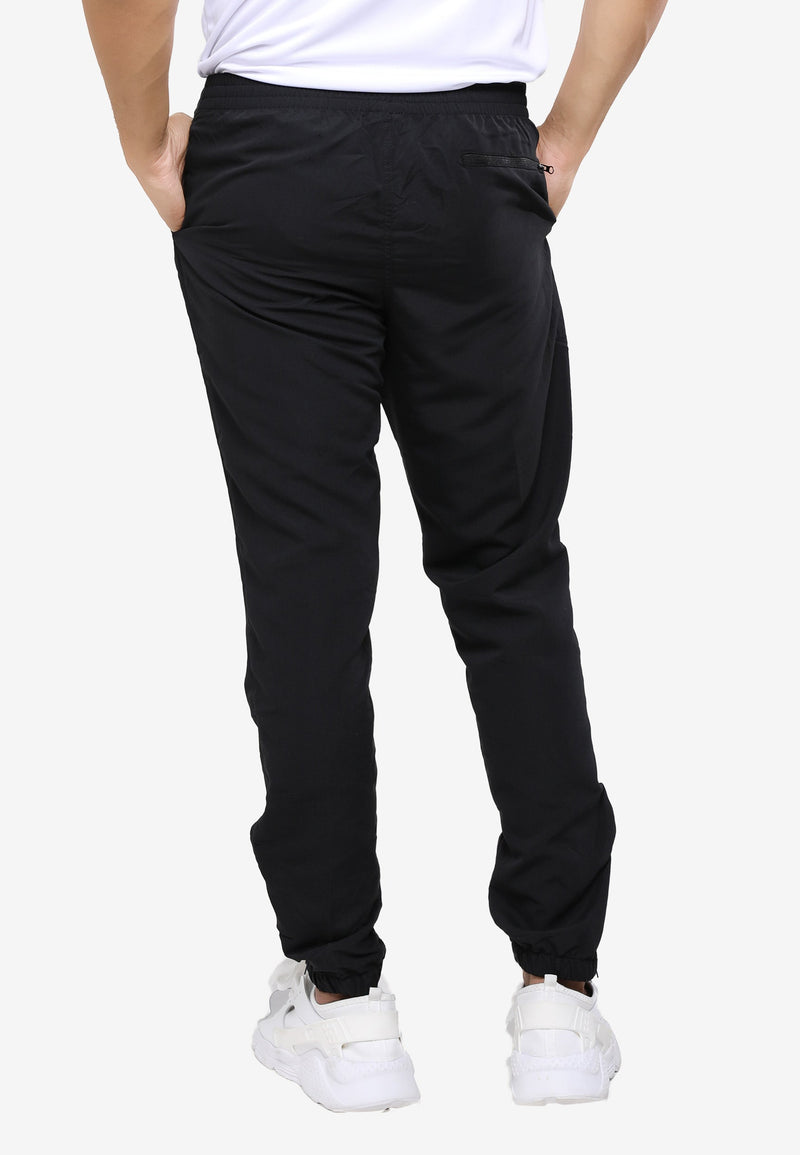 CTH Unlimited Men Micro Fibre Track Pants With Elastic Cuffs and Zipper Hem - CU-5338(R)