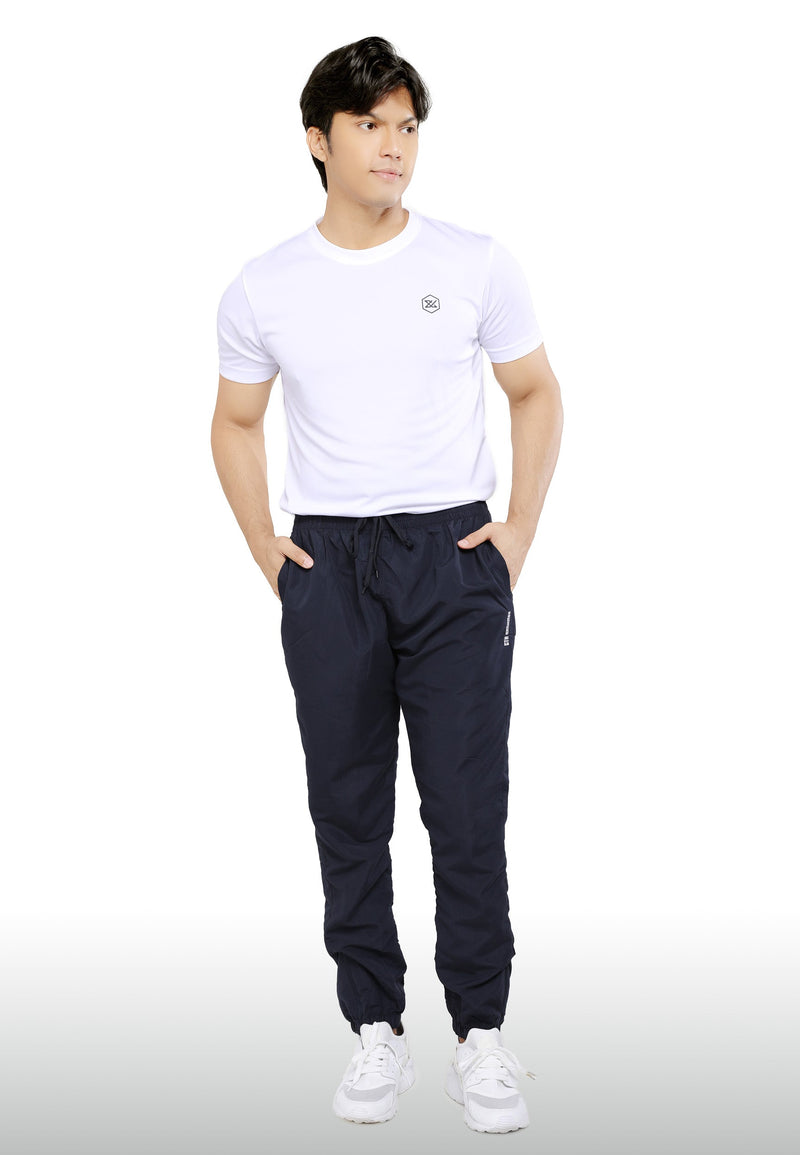 CTH Unlimited Men Micro Fibre Track Pants With Elastic Cuffs and Zipper Hem - CU-5338(R)