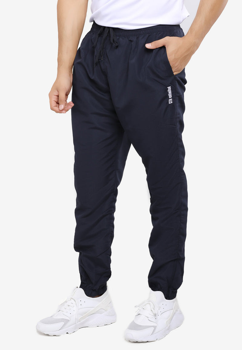 CTH Unlimited Men Micro Fibre Track Pants With Elastic Cuffs and Zipper Hem - CU-5338(R)