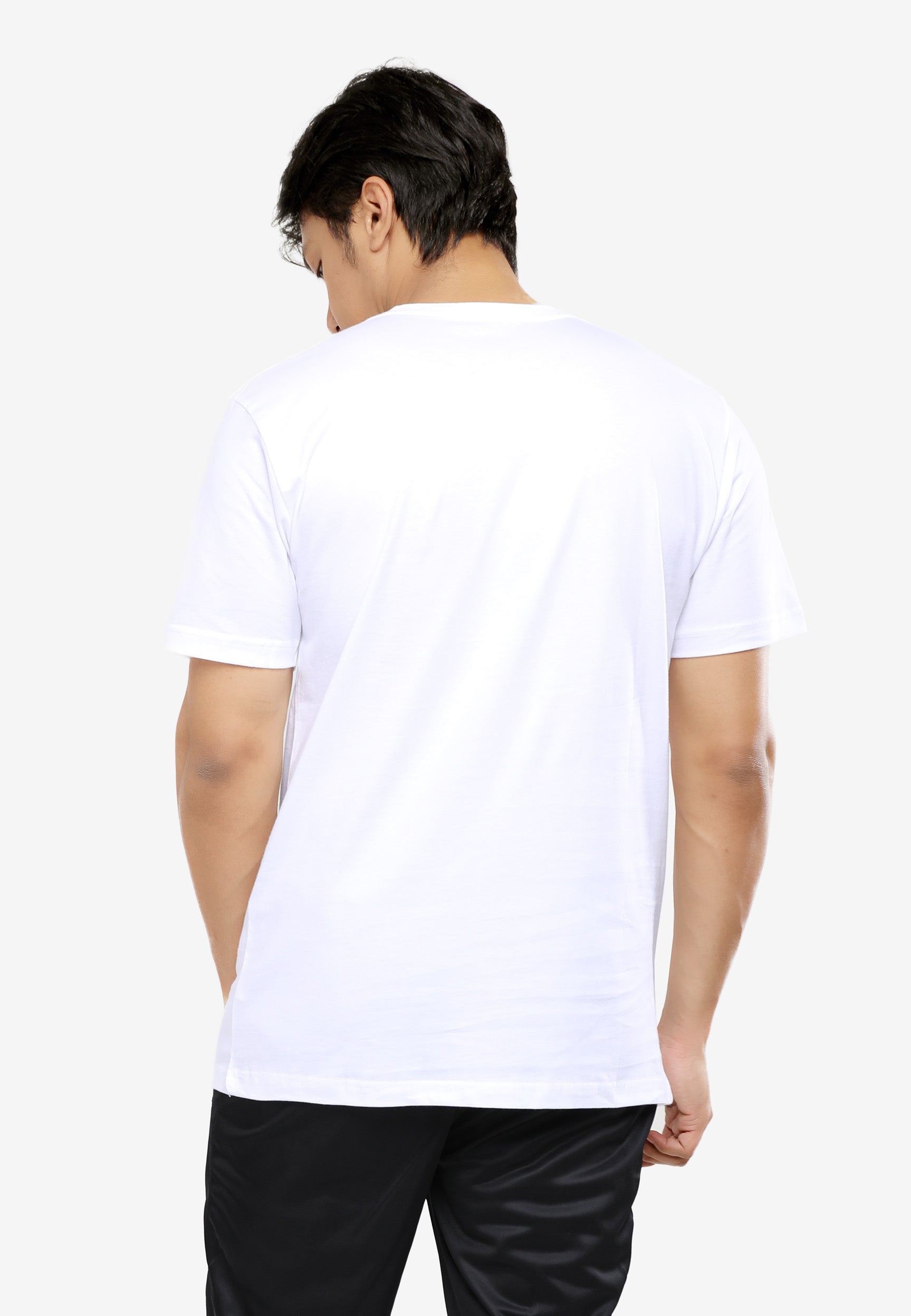 CTH Unlimited Men Single Jersey Round Neck Short Sleeve T-Shirt  With Printed Logo - CU-90678(R)