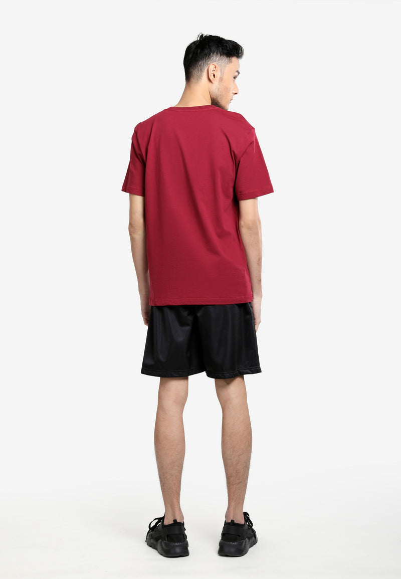 CTH Unlimited Men Single Jersey Round Neck Short Sleeve T-Shirt  With Printed Logo - CU-90678(R)