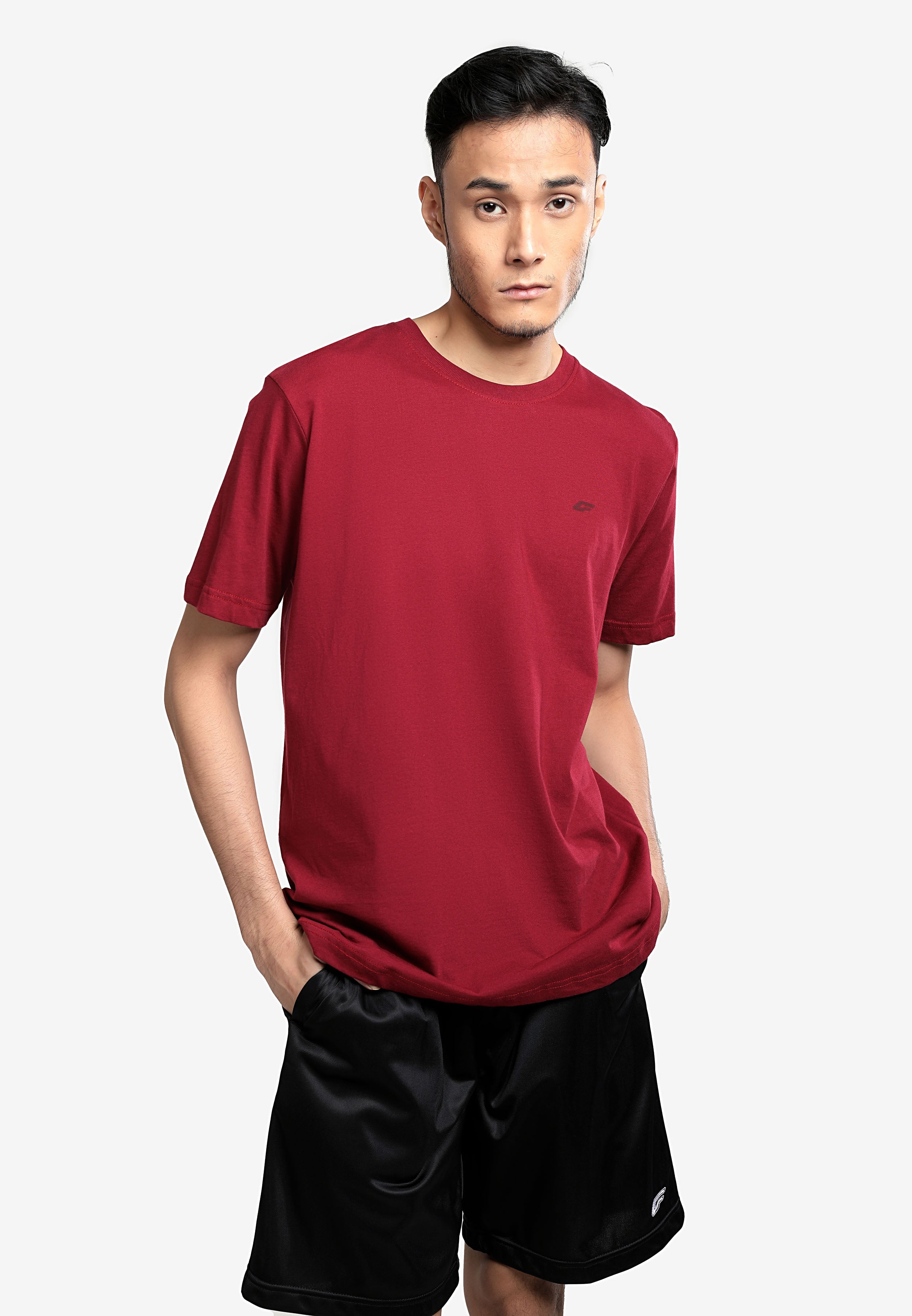 CTH Unlimited Men Single Jersey Round Neck Short Sleeve T-Shirt  With Printed Logo - CU-90678(R)