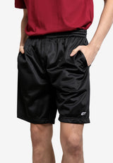 CTH Unlimited Men Tricot Track Shorts With Embroidered Logo - CU-2618(R)