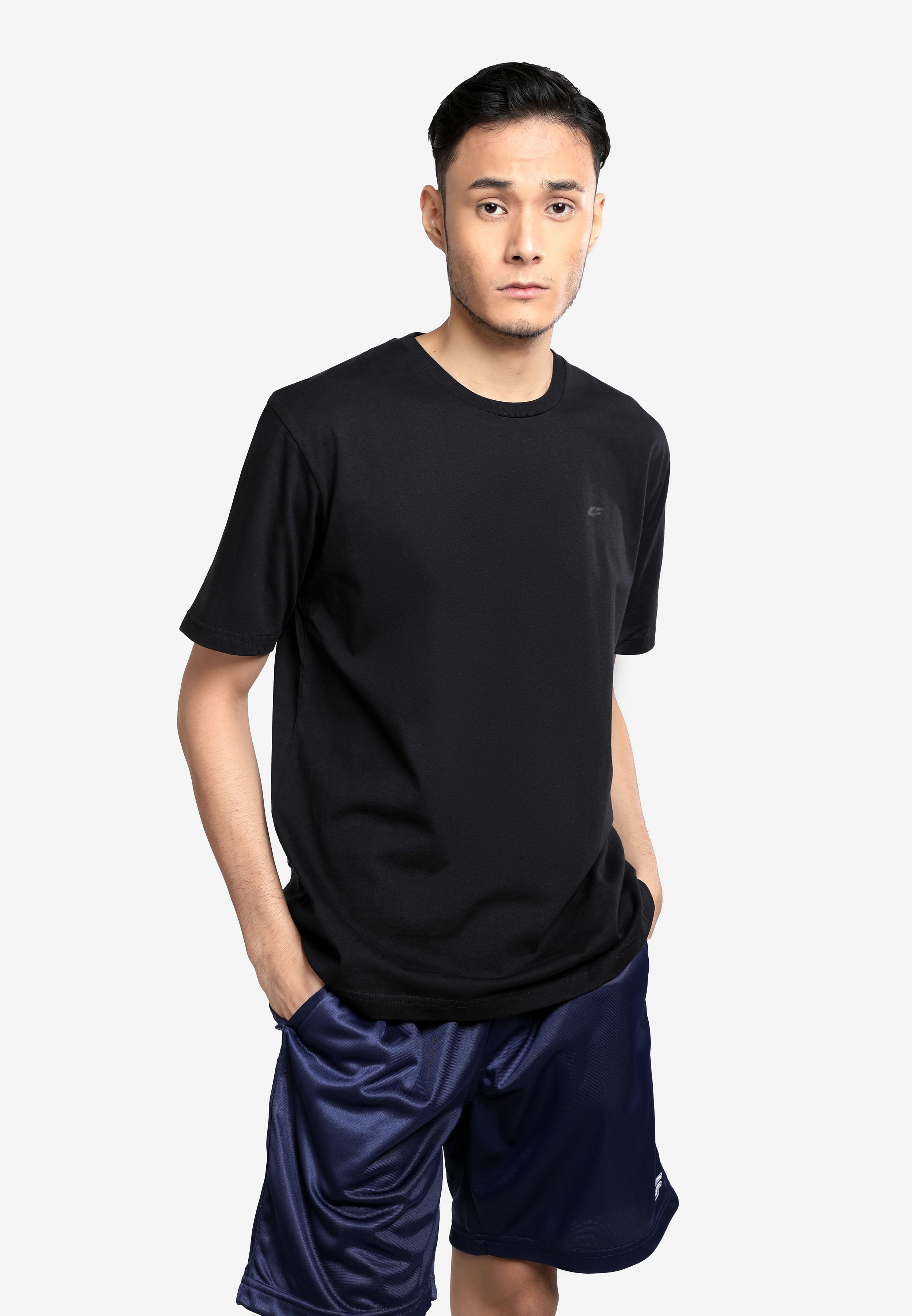 CTH Unlimited Men Single Jersey Round Neck Short Sleeve T-Shirt  With Printed Logo - CU-90678(R)