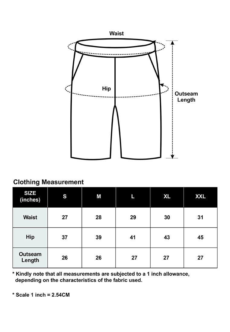 CTH unlimited Healthy Fabric Quarter Pants with Mix and Match - CU-2836