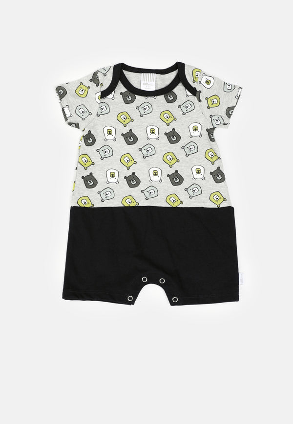 Baby Cheetah Boy Rompers - CBB-160596(F)