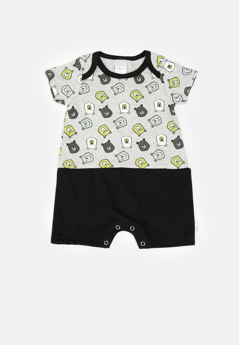 Baby Cheetah Boy Rompers - CBB-160596(F)