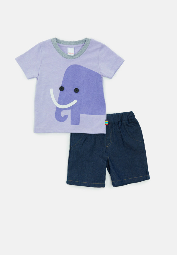 Baby Cheetah Boy Woven Suit Set - CBB-182522