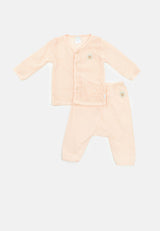 Baby Cheetah Boy Long Sleeves Suit Set - CBB-182572(F)