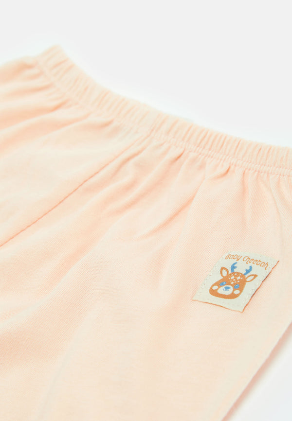 Baby Cheetah Boy Short Sleeves Suit Set - CBB-182576(F)