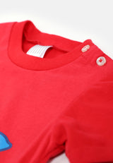 Baby Cheetah Boy Short Sleeves Suit Set - CBB-182630(F)