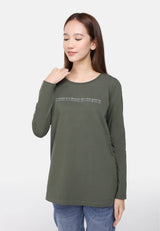 CHEETAH Women Basic Long Sleeve T-Shirt - CL-65628