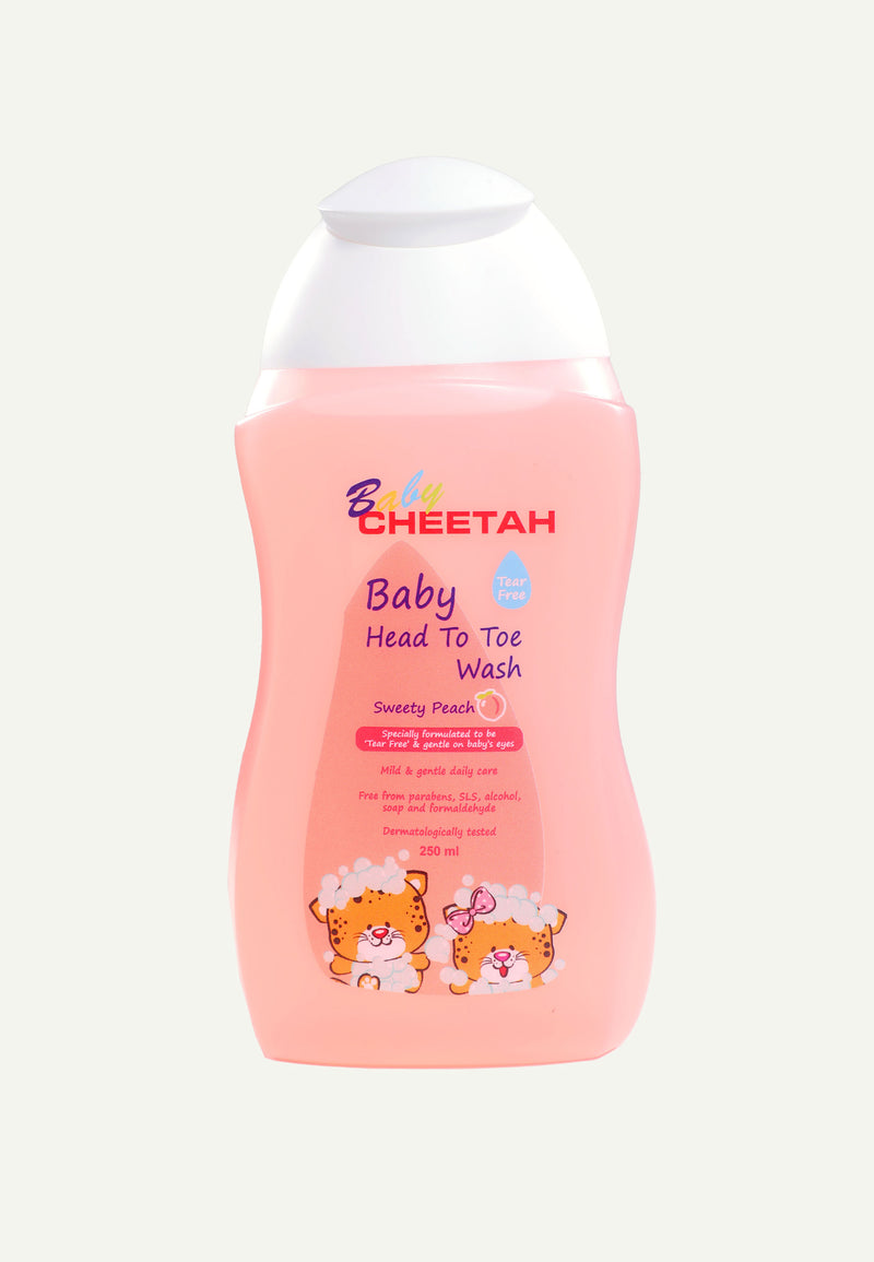 Baby Cheetah Baby Head To Toe Wash (Multiple Scents)