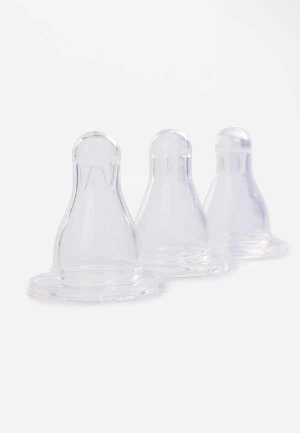 Baby Cheetah Silicone Teats (3 in 1)- Long Neck (M) - CBB-NP21006(F)