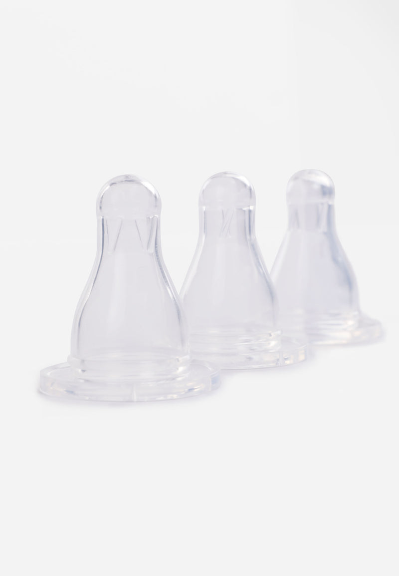 Baby Cheetah Silicone Teats (3 in 1)- Long Neck (M) - CBB-NP21006(F)