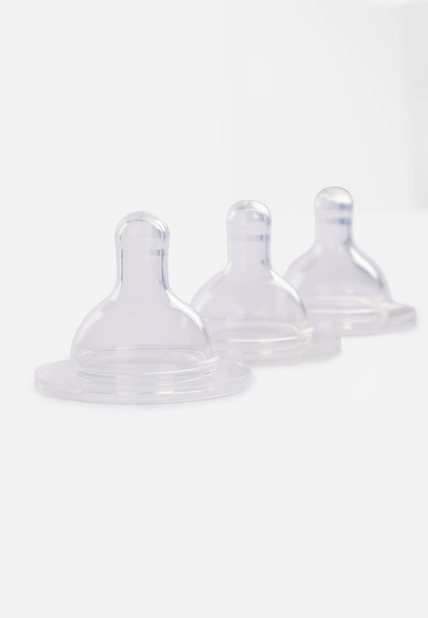 Baby Cheetah Silicone Teats (3 in 1)- Wide Neck (XL) - CBB-NP21030(F)