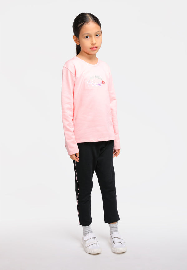 Cheetah Kids Girl Long Sweatpants - CJG-5646