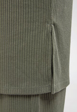 Arissa Puffed Long Sleeve Dress - ARS-6780