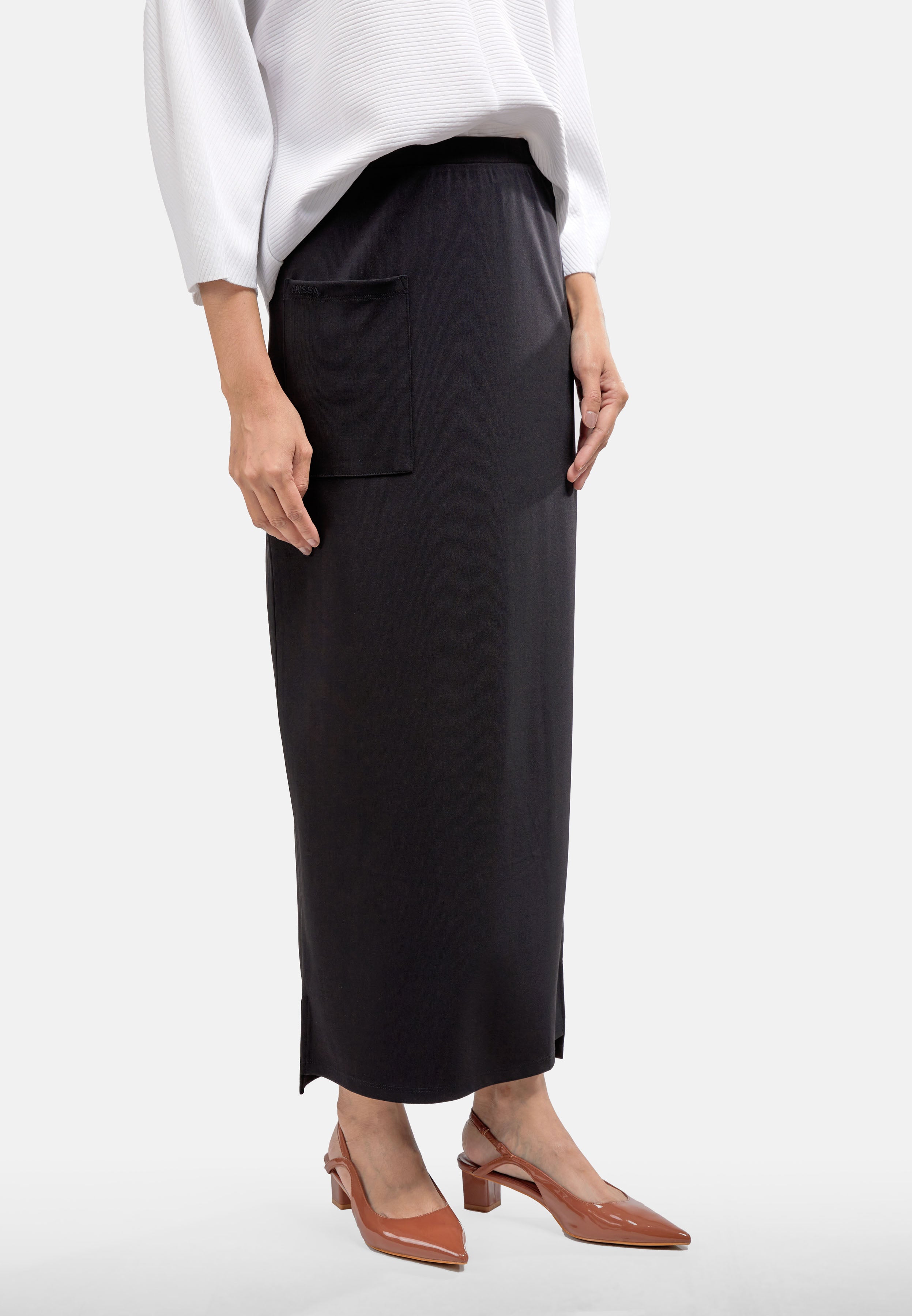 Arissa Long Pencil Skirt - ARS-12052 (MD2)