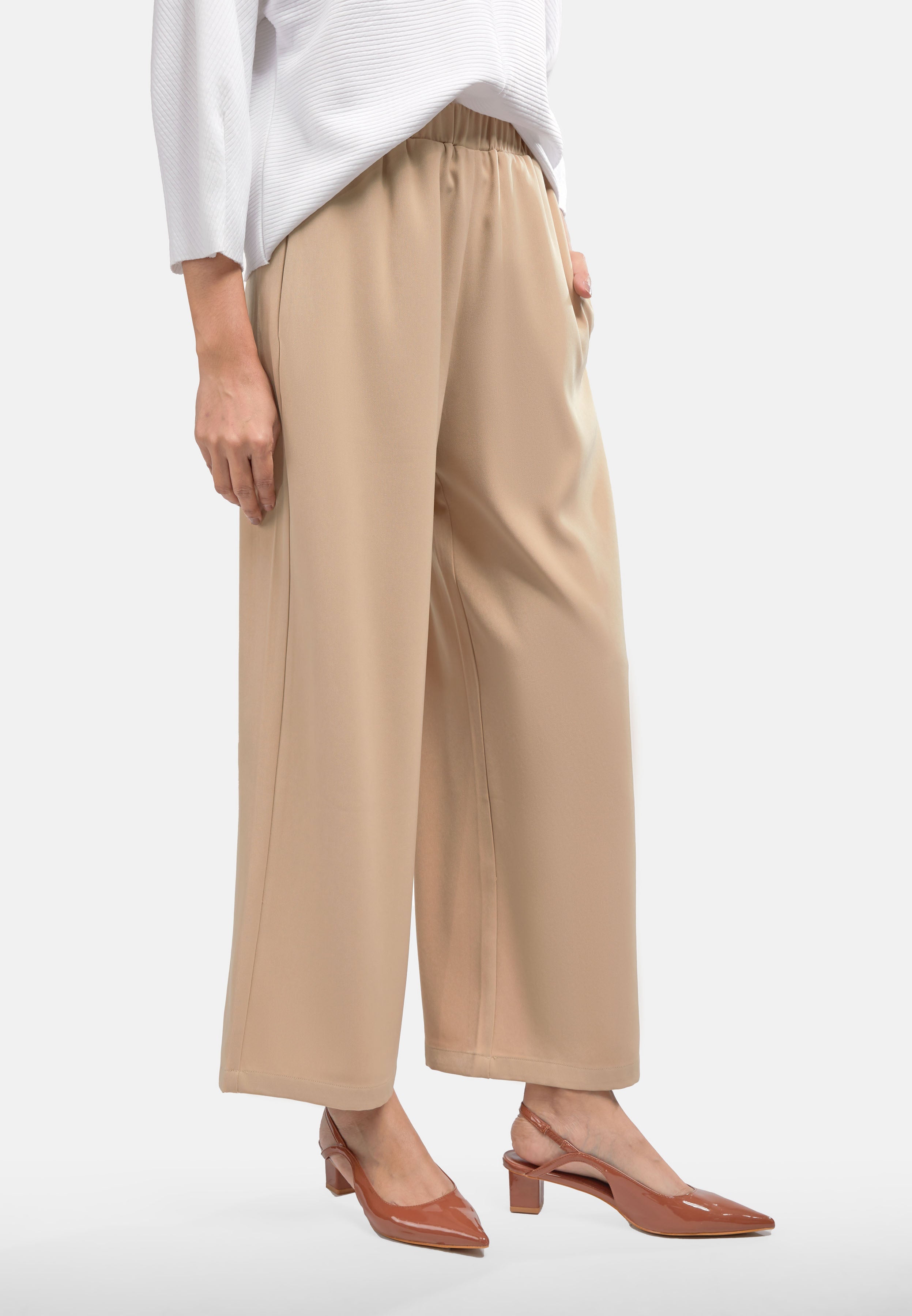 Arissa Loose Straight Cut Long Pants - ARS-11216 (MD2)