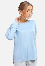 Arissa Long Sleeve Combined Tops - ARS-6770