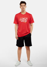 CTH unlimited Men Micro Fiber Mesh Round Neck Short Sleeve Jersey Top - CU-90922(F)