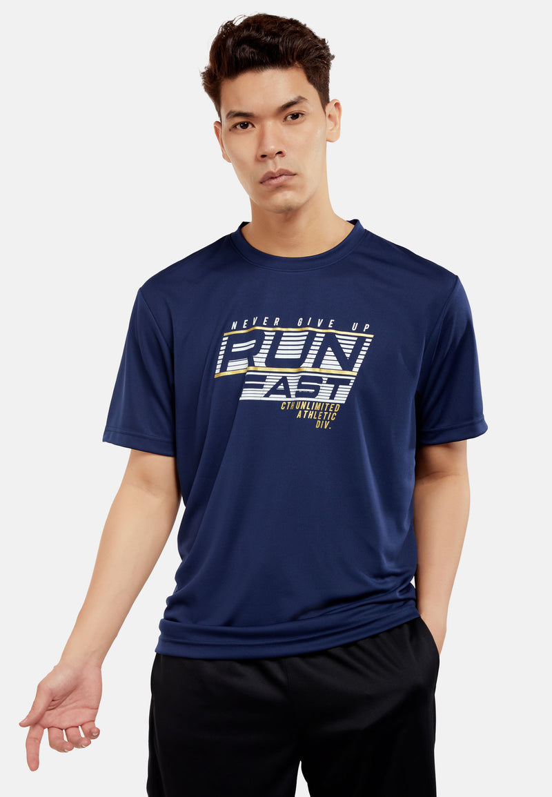 CTH unlimited Men Micro Fiber Mesh Round Neck Short Sleeve Jersey Top - CU-90922(F)