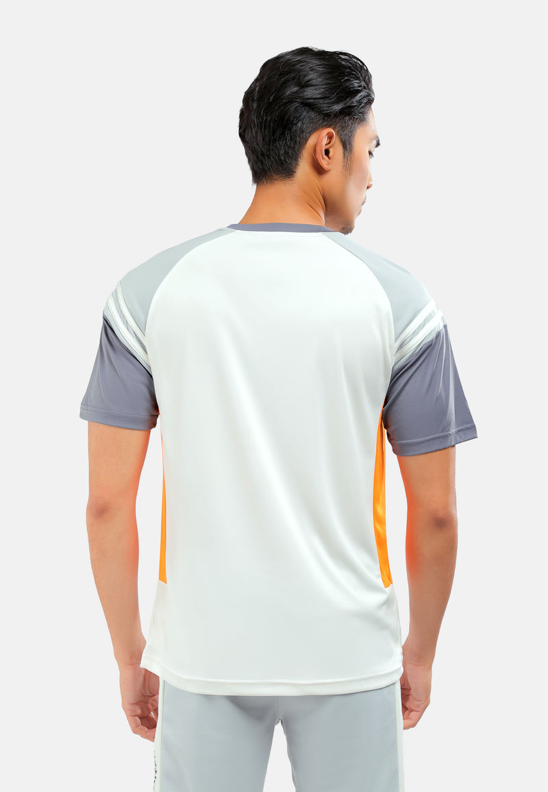 CTH unlimited Men Polyester Interlock V Neck Short Sleeve Jersey Top - CU-90870