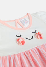 Cheetah Baby Girl Knitted Dress - CBG-190218