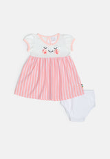 Cheetah Baby Girl Knitted Dress - CBG-190218