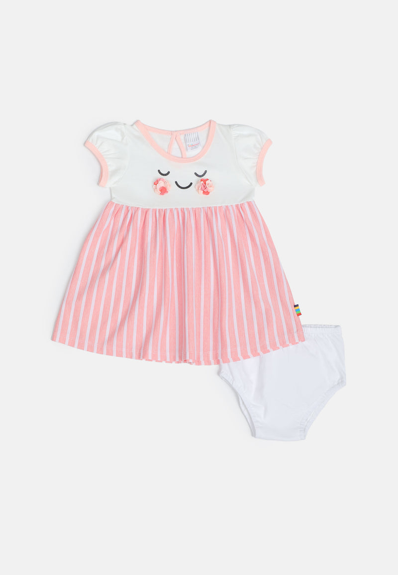 Cheetah Baby Girl Knitted Dress - CBG-190218