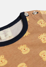 Cheetah Baby Boy Short Sleeves Suit Set - CBB-182960(F)
