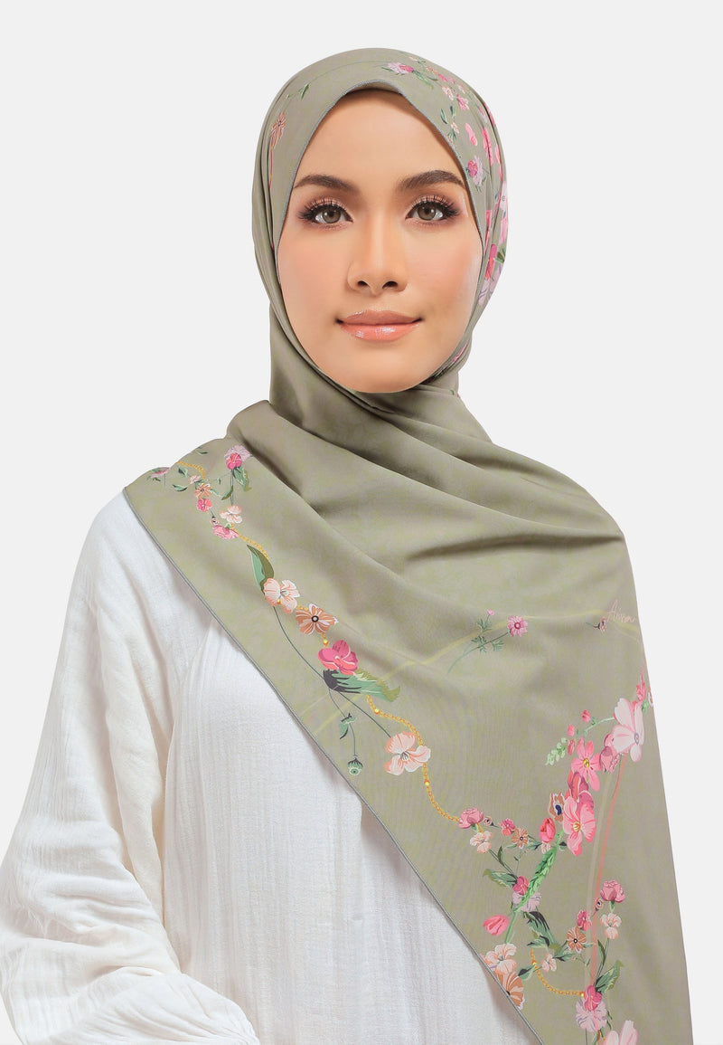 Arissa Hijab Bridestowe Printed Shawl Scarf - ARS-ST1172