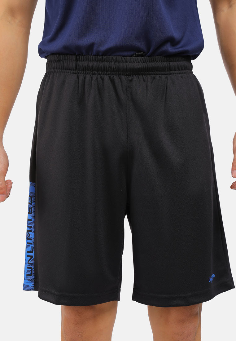 CTH unlimited Men Polyester RJ PK Track Shorts with Printing - CU-2860(F)