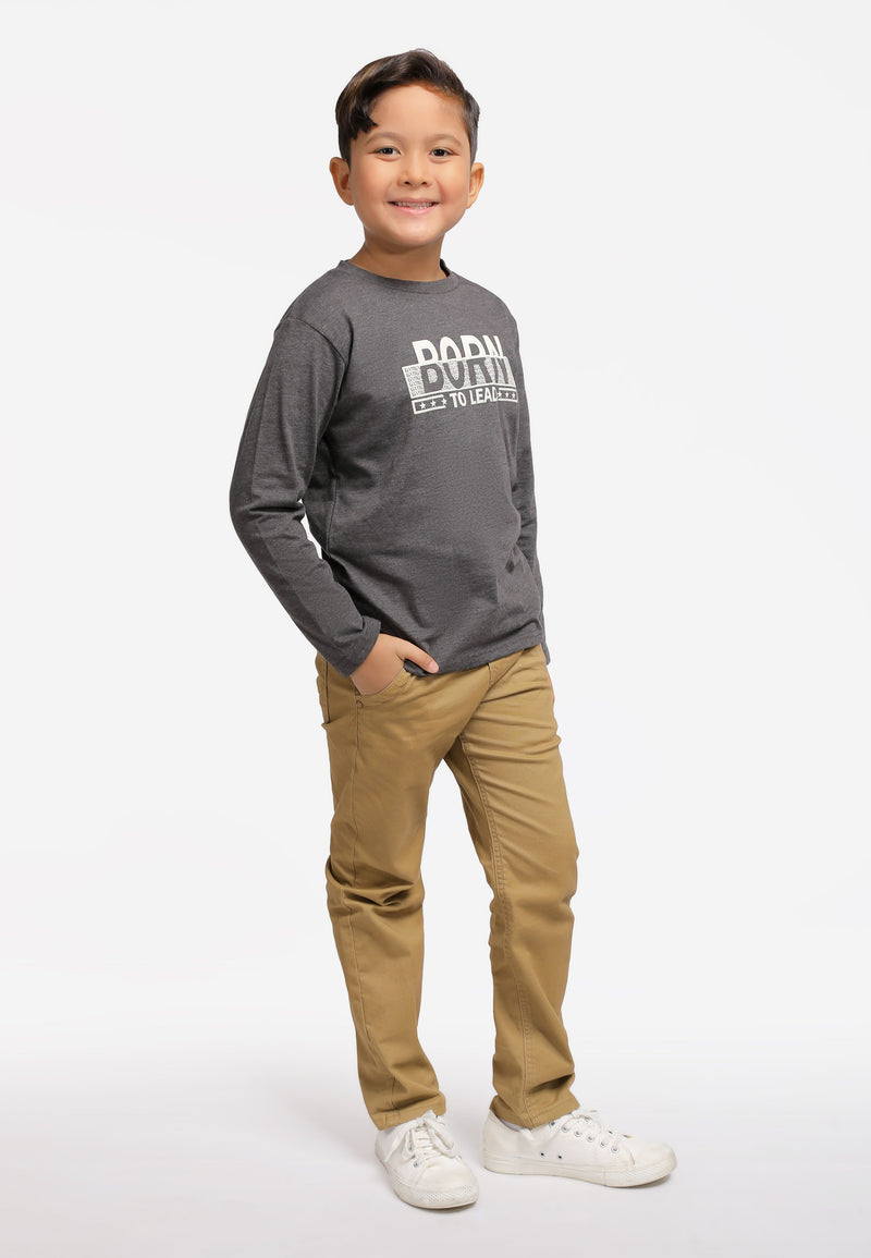 Cheetah Kids Boy Long Sleeves T-Shirt - CJ-6752(F)
