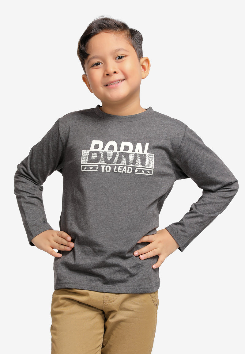 Cheetah Kids Boy Long Sleeves T-Shirt - CJ-6752(F)