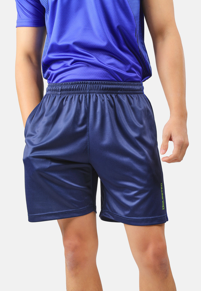 CTH unlimited Men Microfibre Mesh Track Shorts with Printing - CU-2858