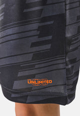 CTH unlimited Men Microfibre Mesh Track Shorts with Printing - CU-2852