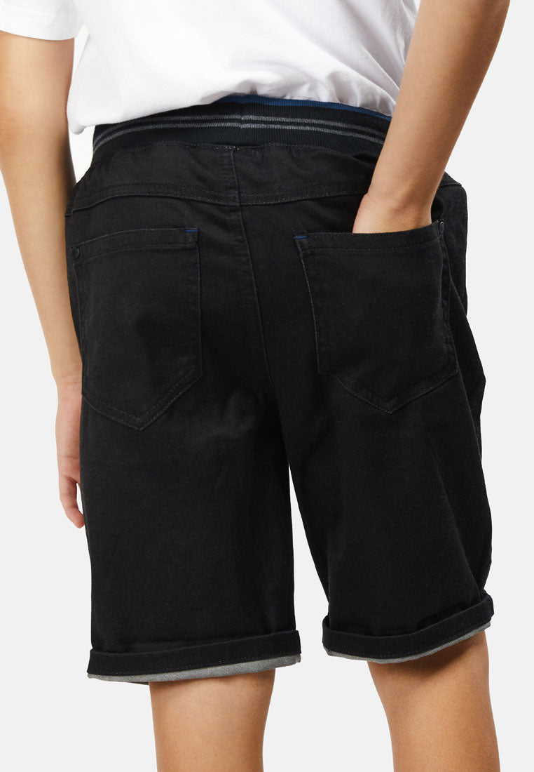 Cheetah Kids Boy Casual Stretchable Denim Fabric Short Pants MD3- CJ-20212