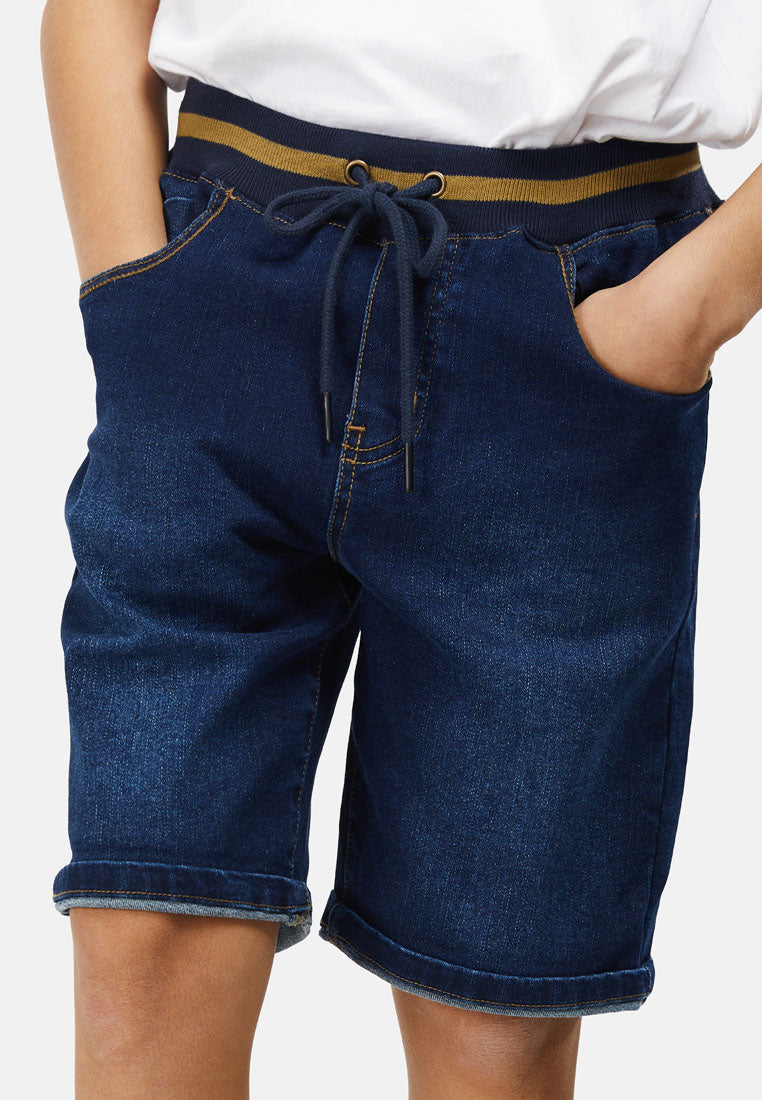 Cheetah Kids Boy Denim Short Pants - CJ-20218