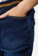 Cheetah Kids Boy Denim Short Pants - CJ-20218