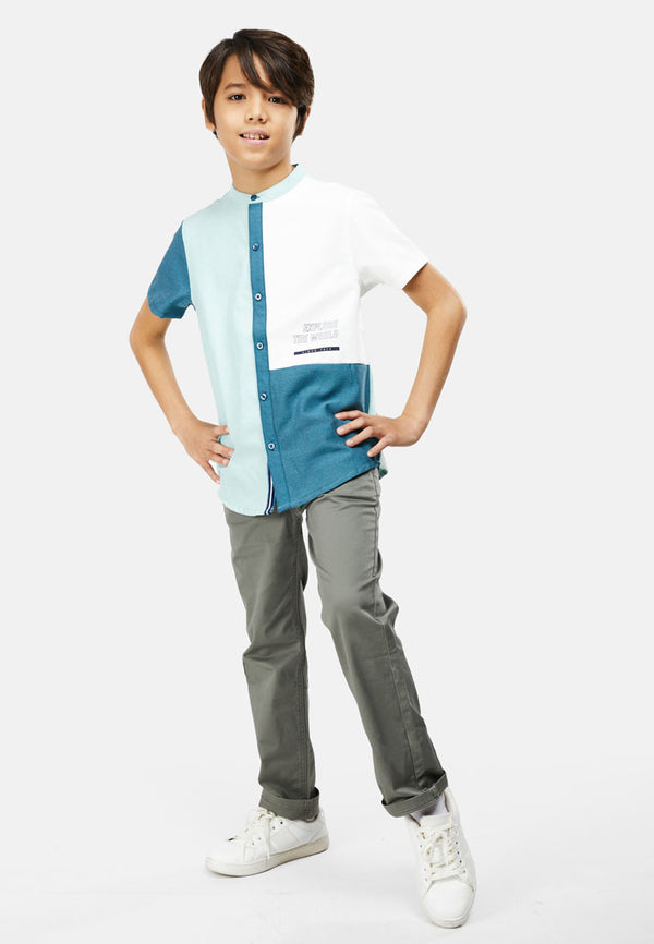 Cheetah Kids Boy Cotton Long Pants - CJ-111360