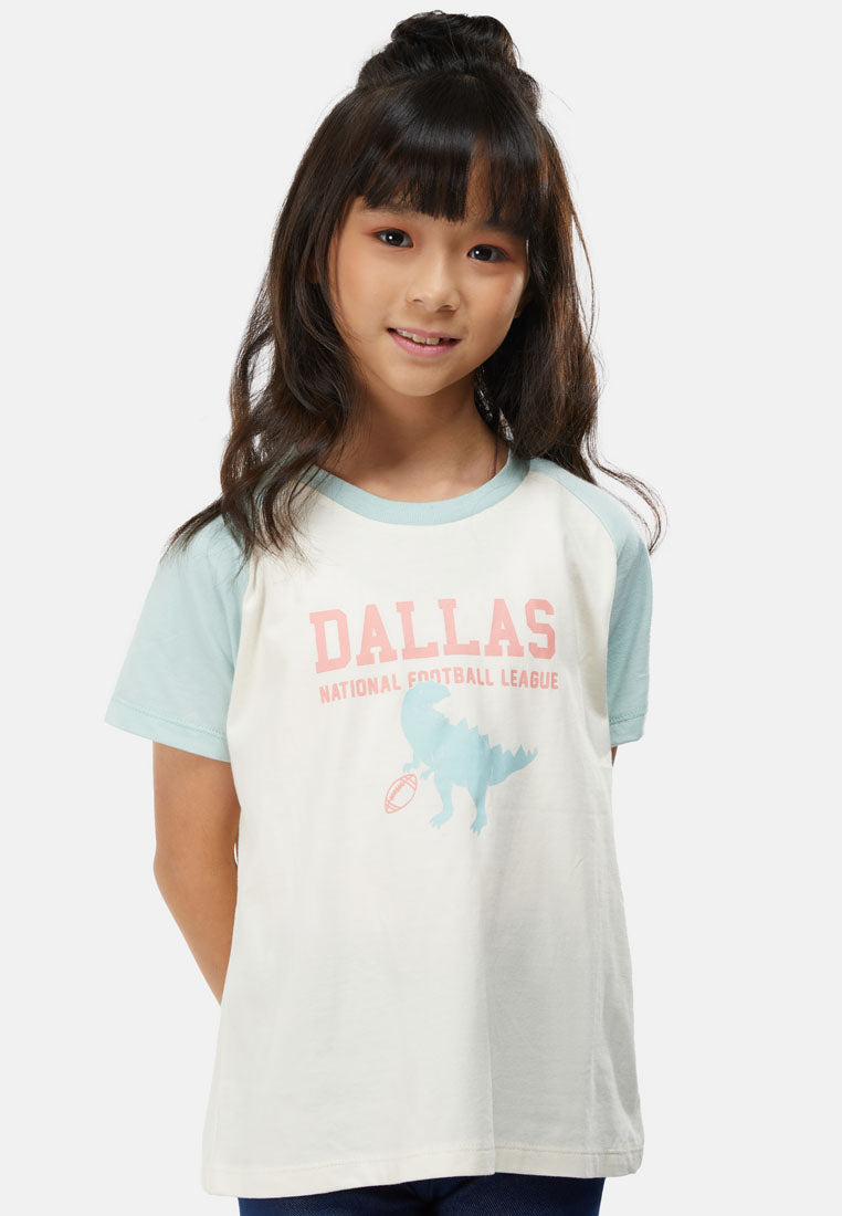 Cheetah Kids Girl Short Sleeves T-Shirt - CJG-92758(F)