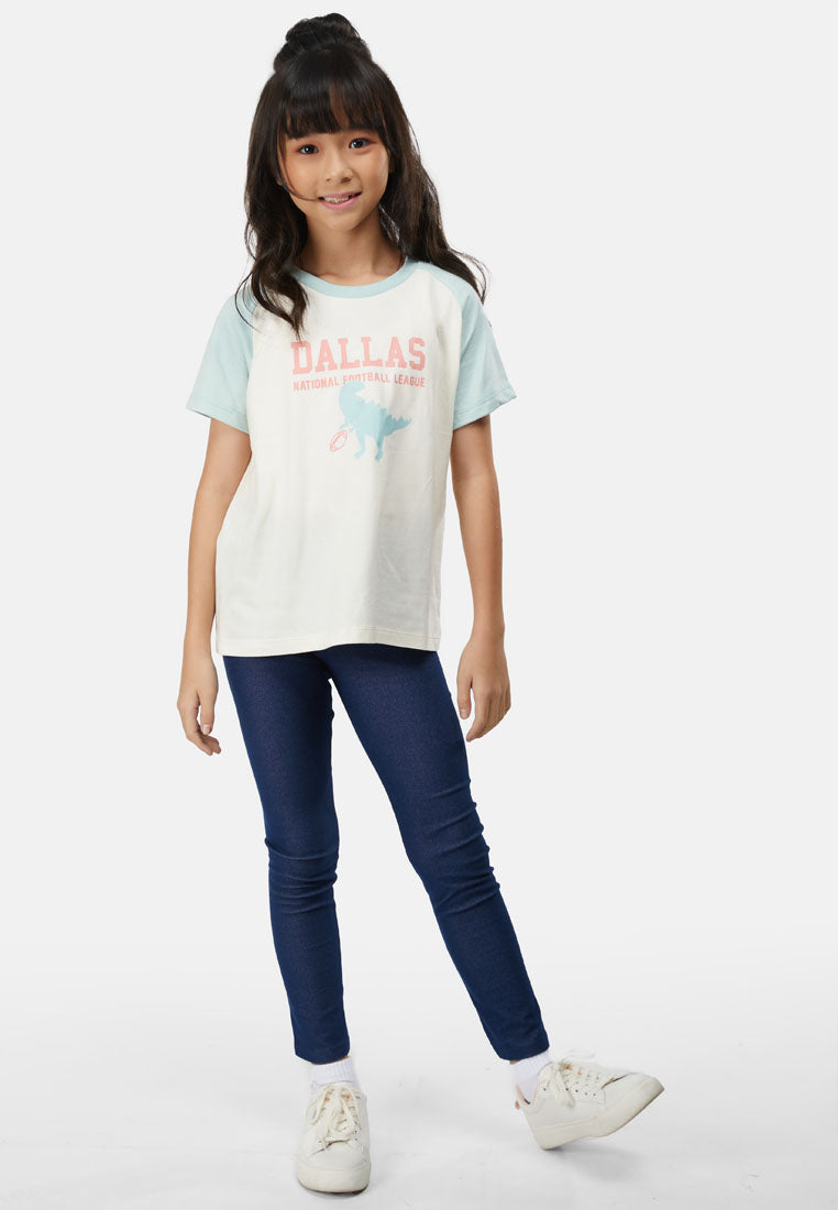 Cheetah Kids Girl Short Sleeves T-Shirt - CJG-92758(F)