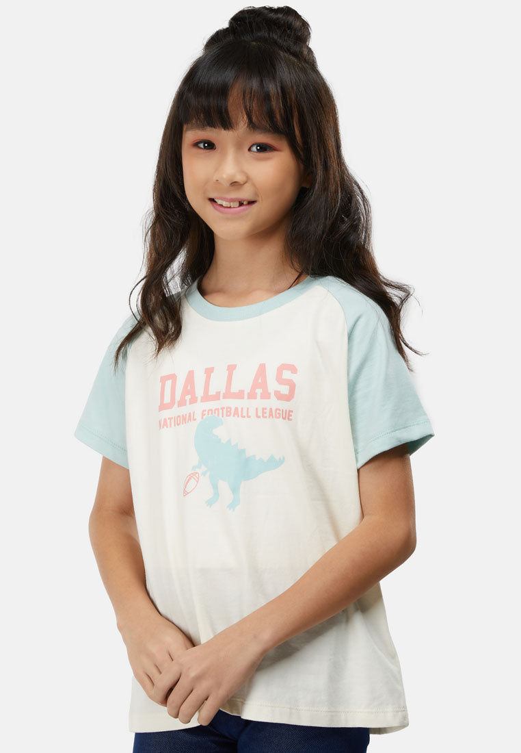 Cheetah Kids Girl Short Sleeves T-Shirt - CJG-92758(F)
