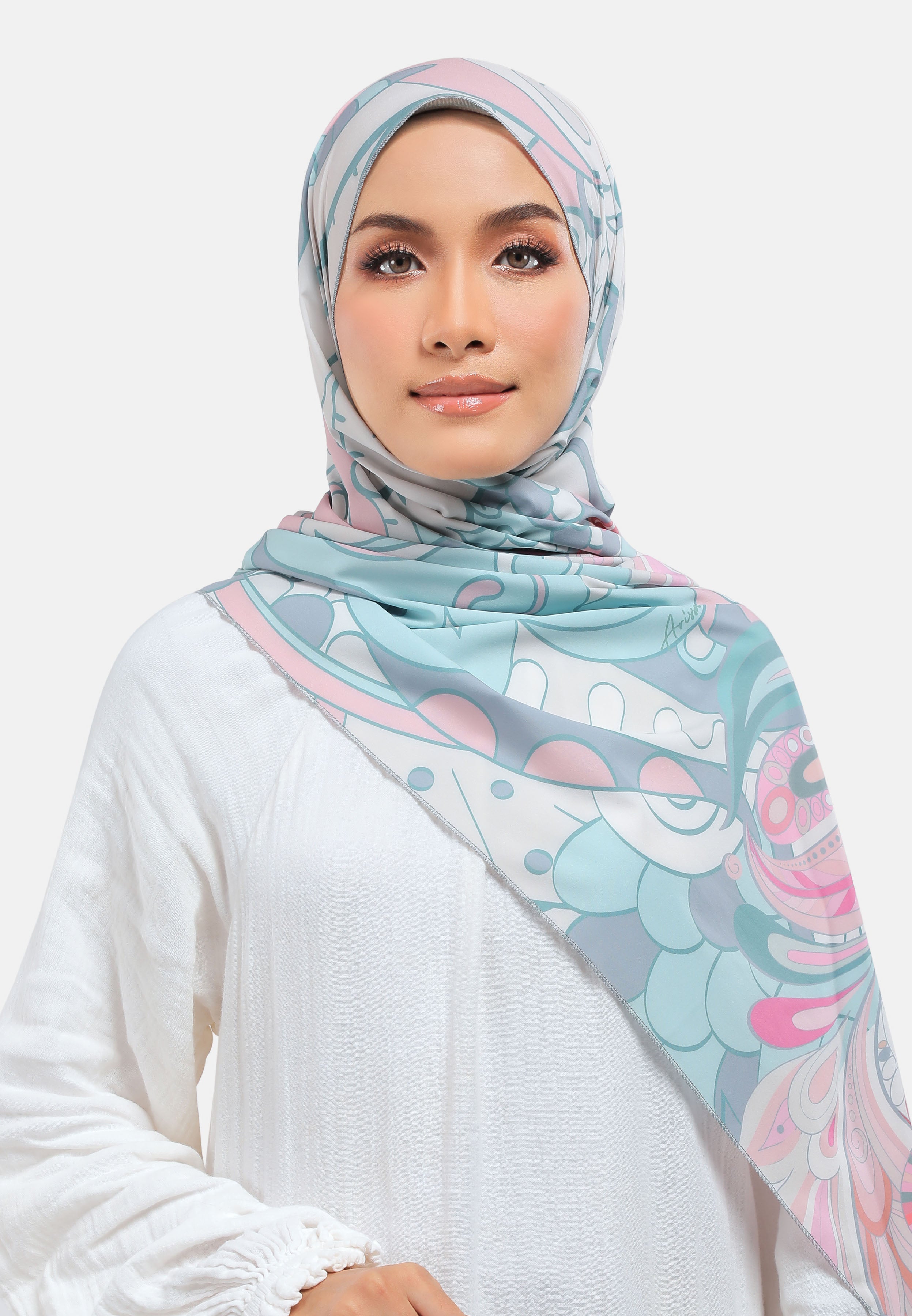Arissa Hijab Leah Printed Shawl Scarf - ARS-ST11216 (MD2)