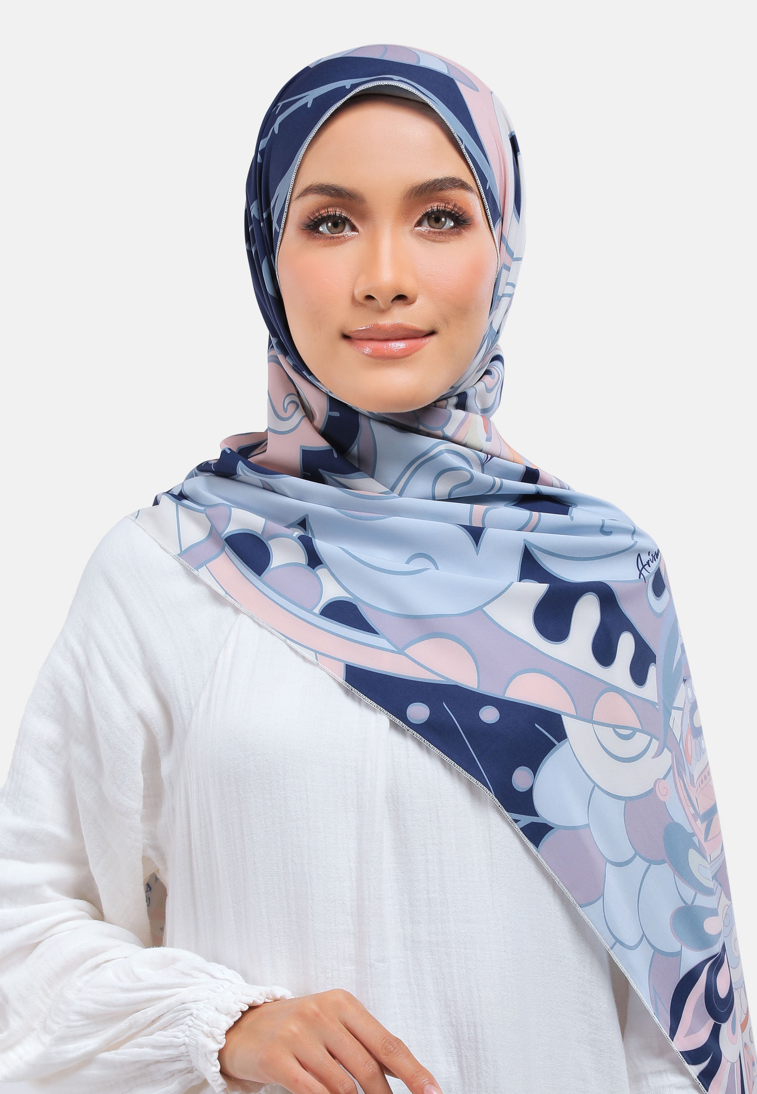 Arissa Hijab Leila Printed Shawl Scarf - ARS-ST11218 (MD2)